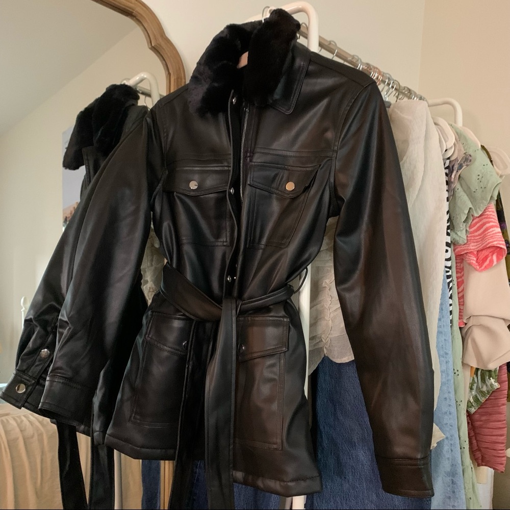 New Look Faux Leather Jacket